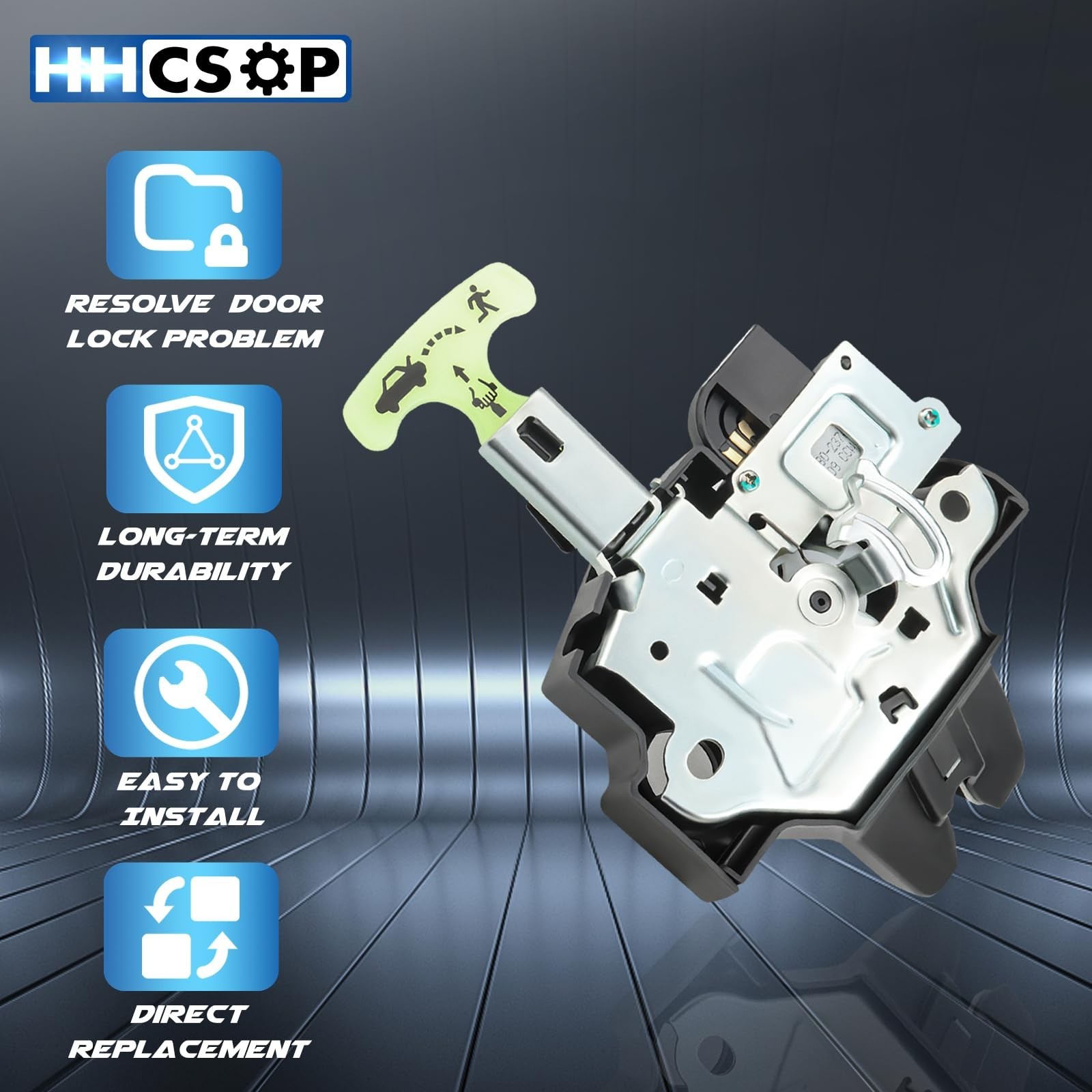 Trunk Latch Actuator Tailgate Rear Door Latch Replacement for Toyota Camry 20…