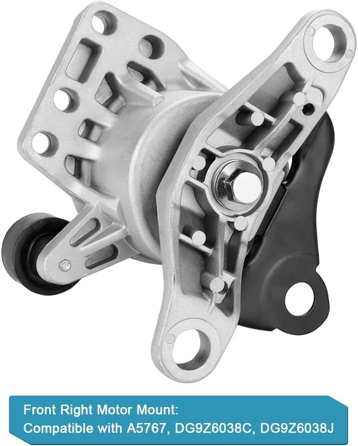 JDMON 3Pcs Engine Motor & Transmission Mount Kit Replacement for Ford Fusion
