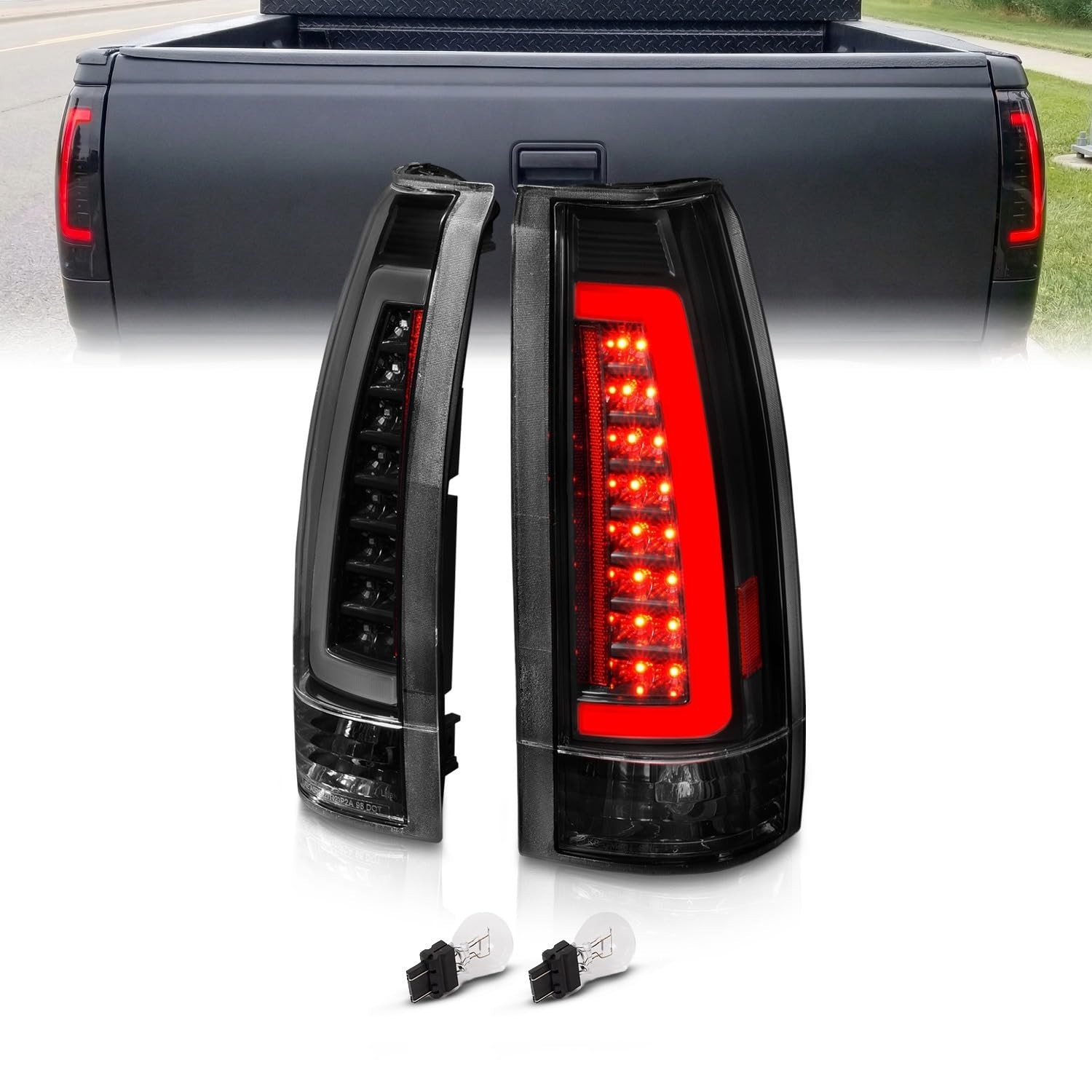AmeriLite for 1988-1999 Chevy GMC C/K Truck Blazer Fullsize Tahoe Suburban Yu…