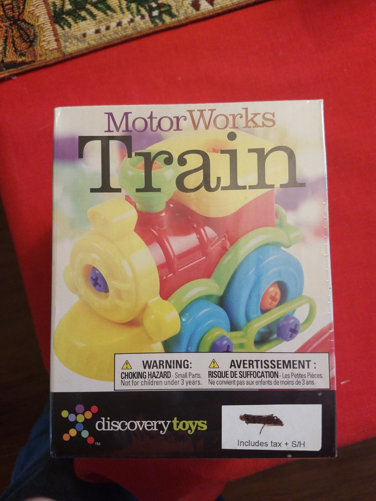 Discovery Toys Motor Works Take-Apart Train with Tool, Motor & Thinking Skills
