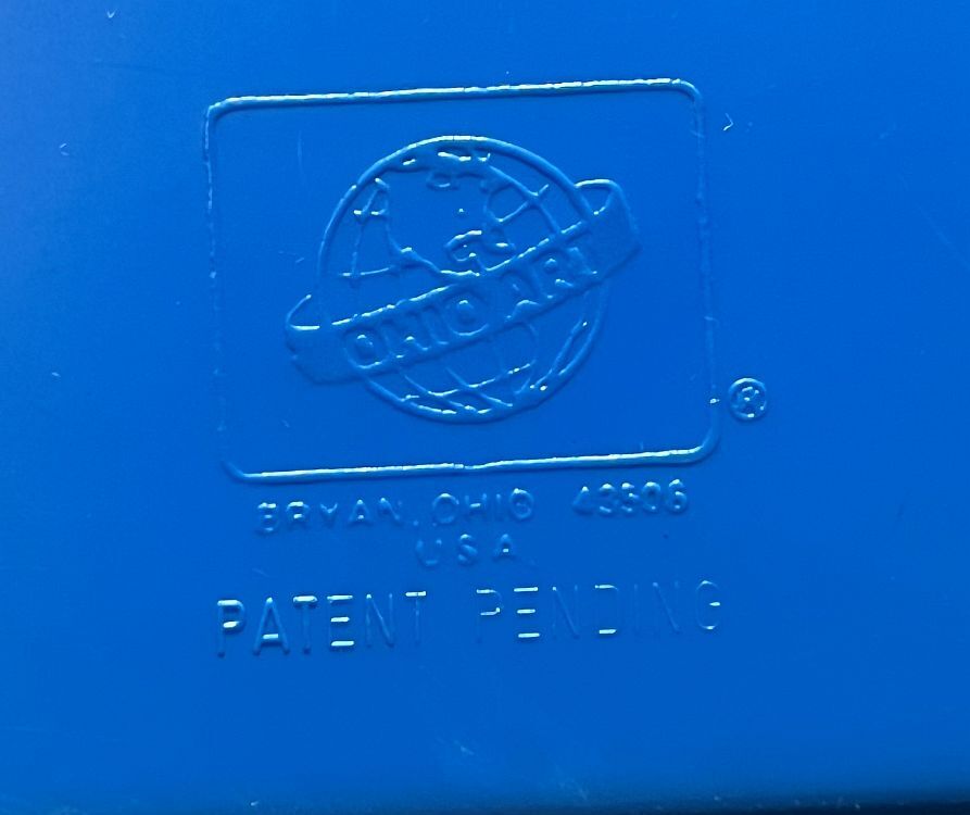 Vintage Ohio Art Blue Count By Colors Musical TV 378C185