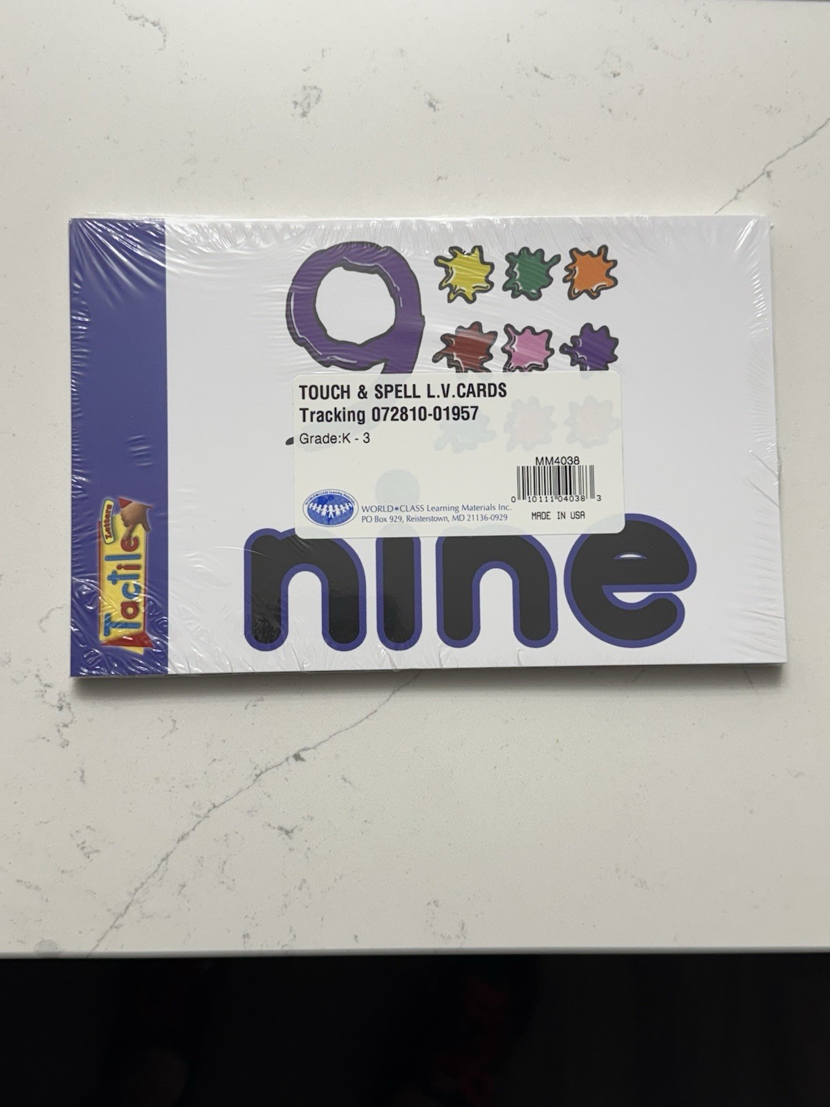 Touch And Spell Long Vowel Word Cards