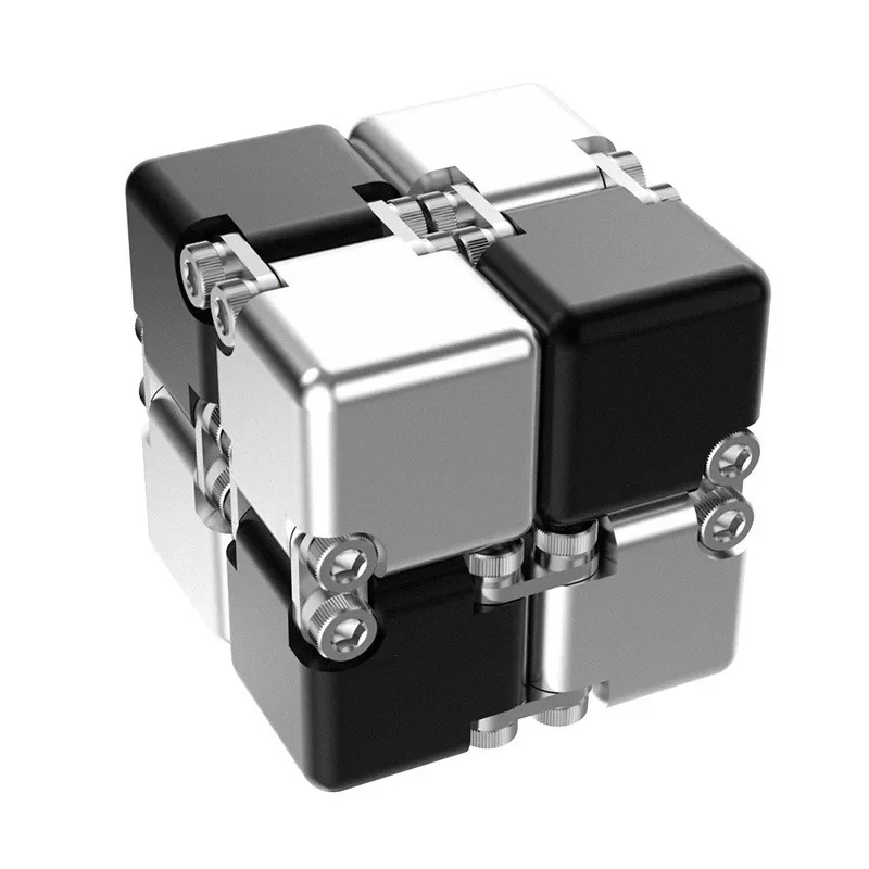 Fashion Metal Infinite Magic Cube New Unique Upgraded Disassembled Assembled