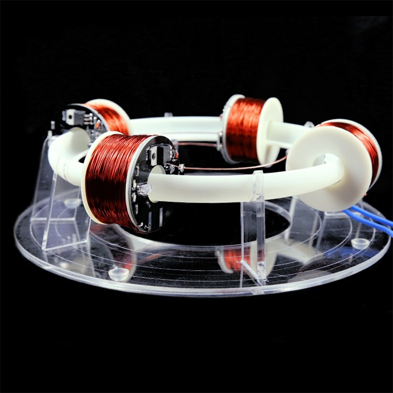Ring Accelerator Unassembled Magnet Scientific Experiment Creative High-Tech Toy