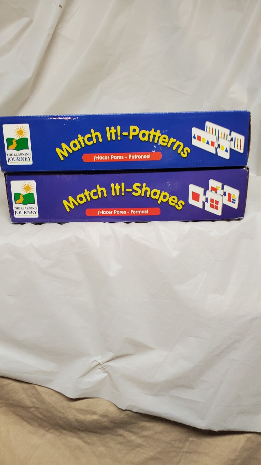 Match It Patterns And Match It Shapes