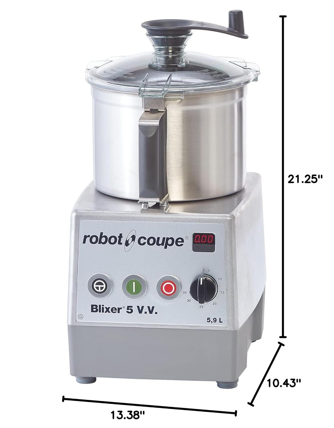 Robot Coupe BLIXER5VV 5.5-Liter Commercial Variable Speed Blender/Mixer Food