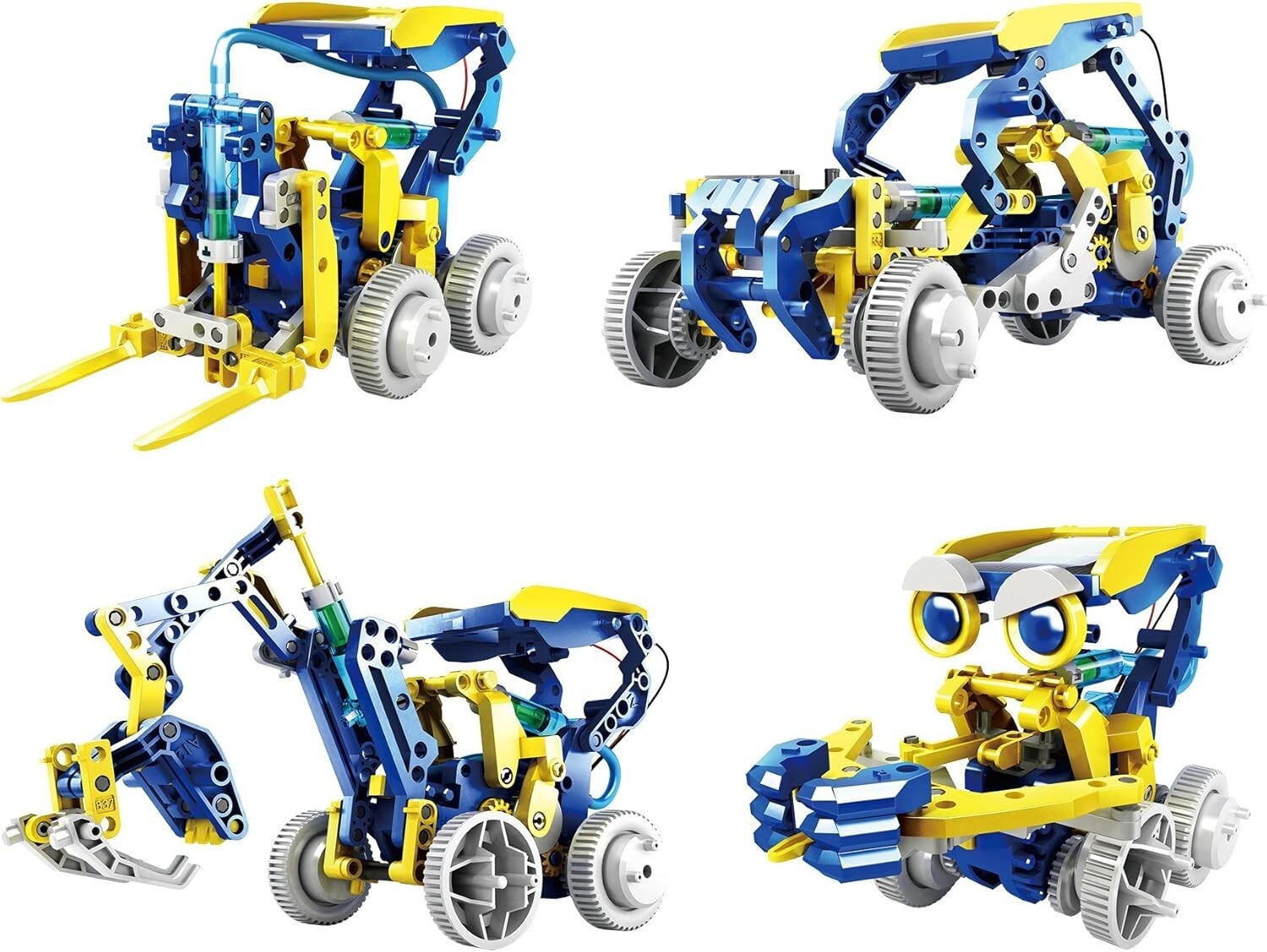 Elekit Buildroid (JS-6215) Solar Craft Kit Transforms into 12 Different Types!