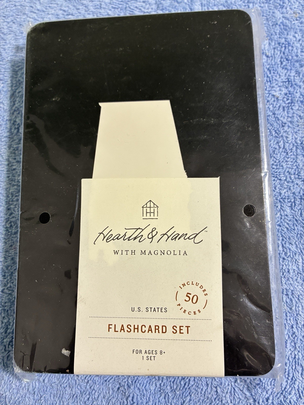 Hearth and Hand Flash cards US States with Magnolia. SEALED.