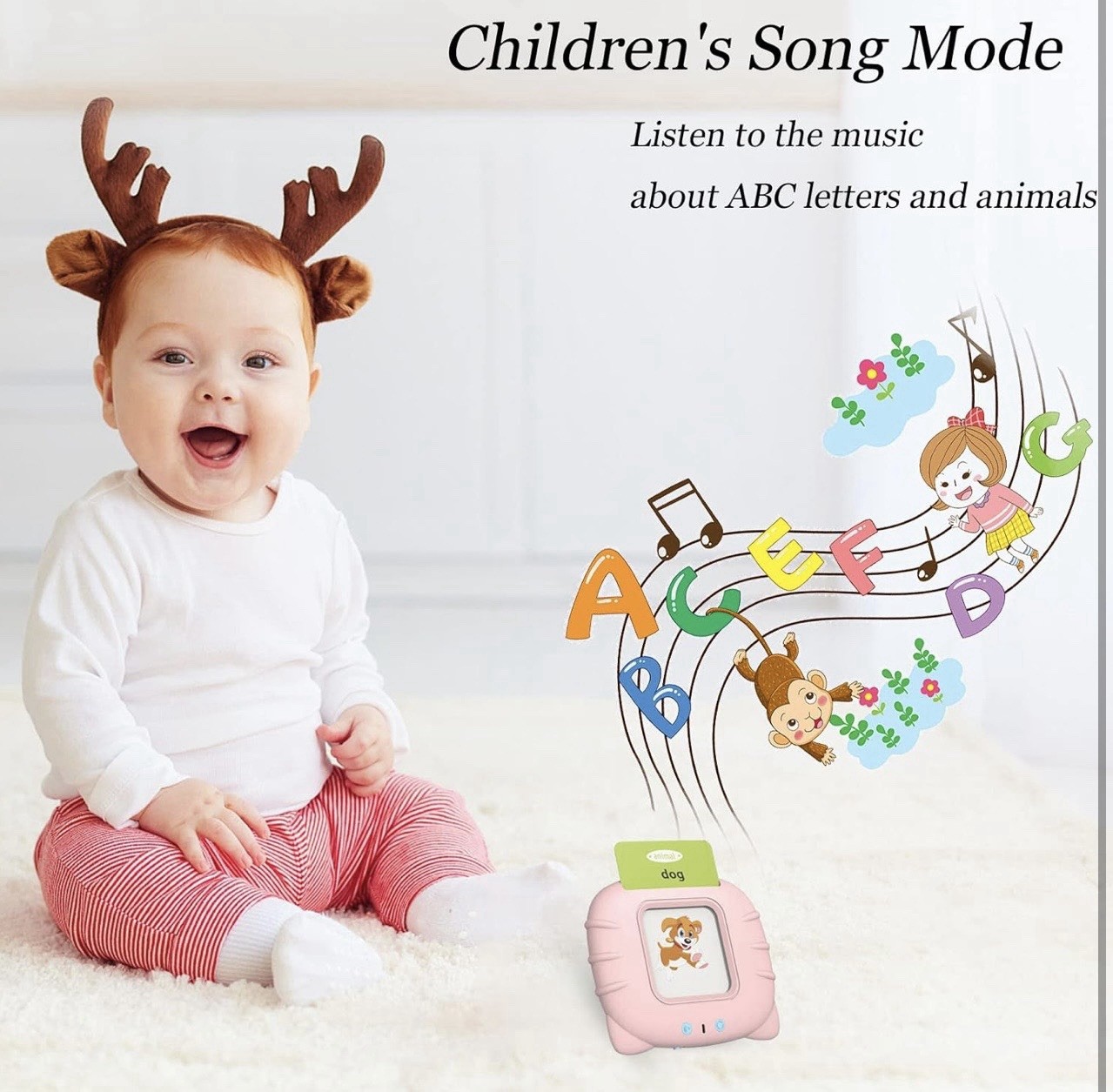 Startcan English Audible Talking Flash Card 260