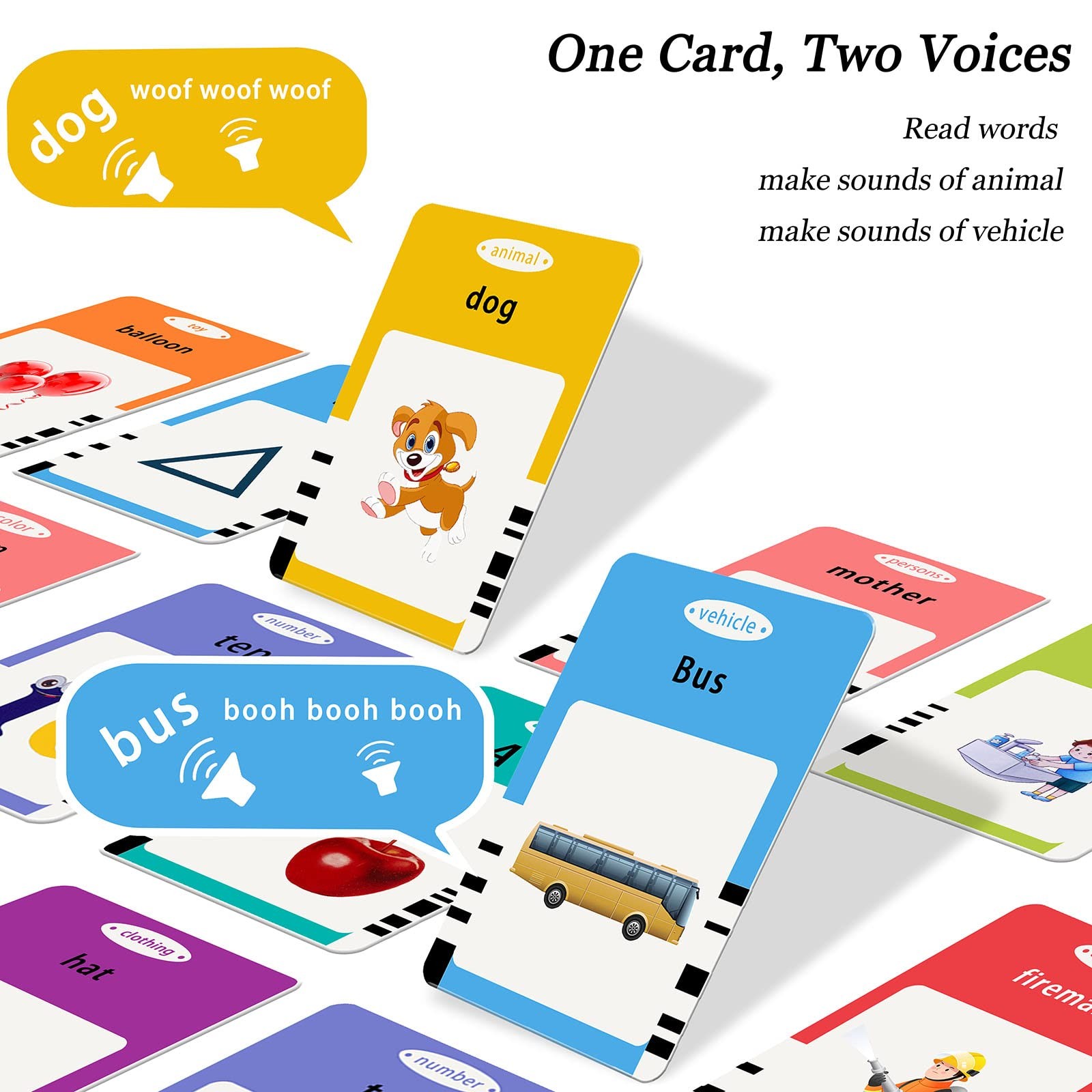 Startcan Talking Flash Cards for Toddlers 1 2 3 4 5, Speech Therapy Toys Auti…