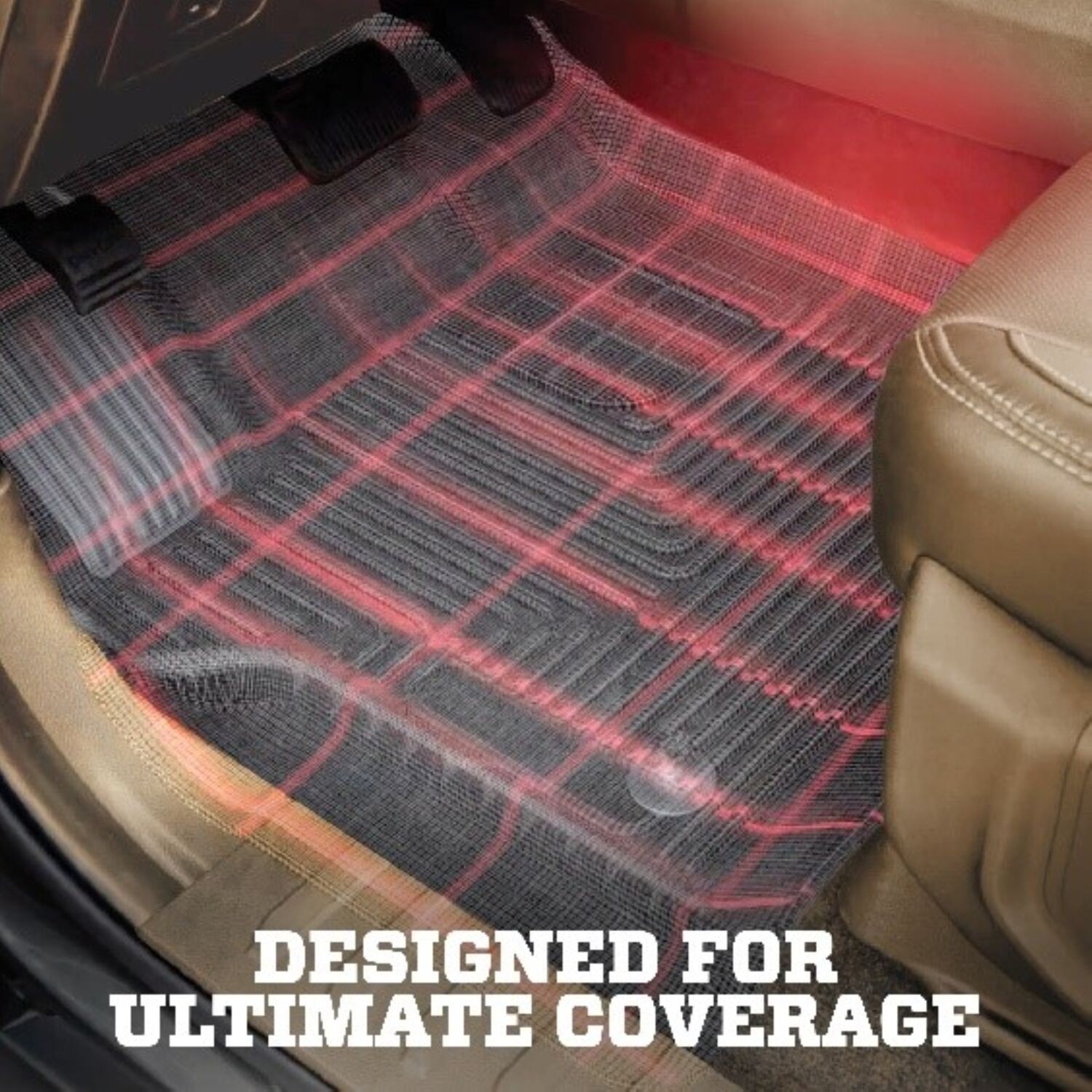 1216 Super Duty F250/F350/F450 E X T/Super Cab/Crew Cab X Act Floor Liner Black