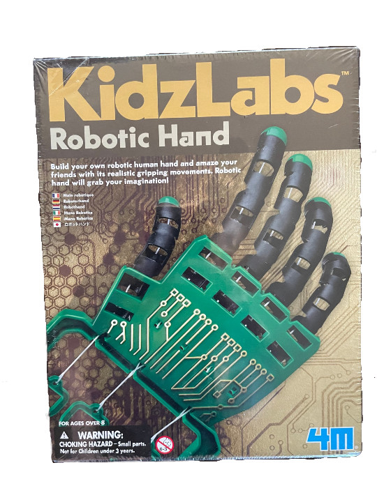 KIDZ LABS Robotic Hand Science Kit – STEM Robotics Toy for Kids Ages 8–11