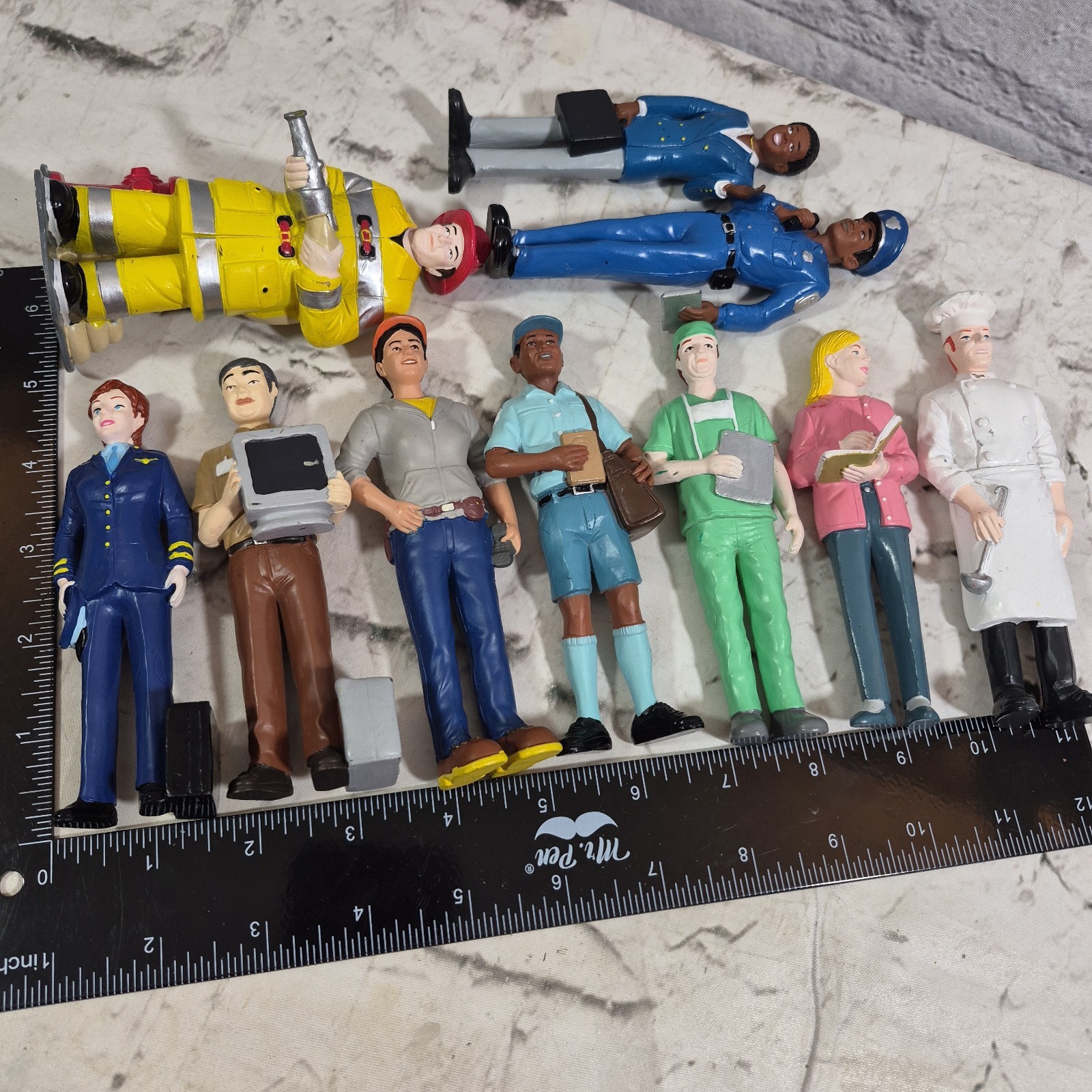 Lakeshore Learning Block Play People Community Helpers Career Diversity Lot 10