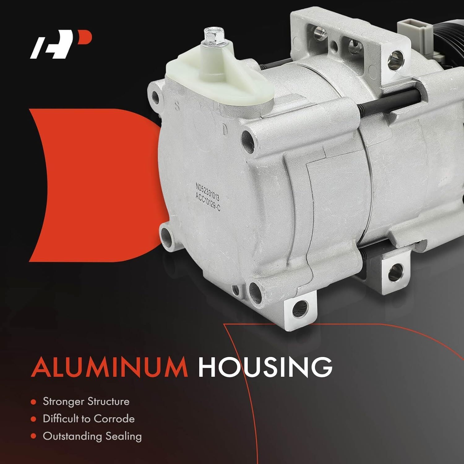 APM A/C Compressor Compatible with Ford F-150 F-250 F-350 Super Duty,