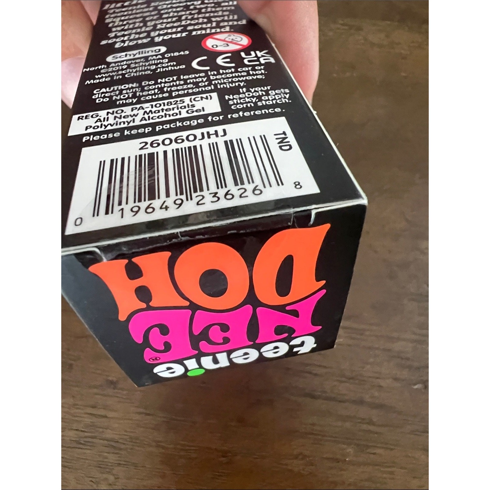 NeeDoh Teenie – Pack of 3 Mini Asst Color Groovy Globs – Sealed in BOX!