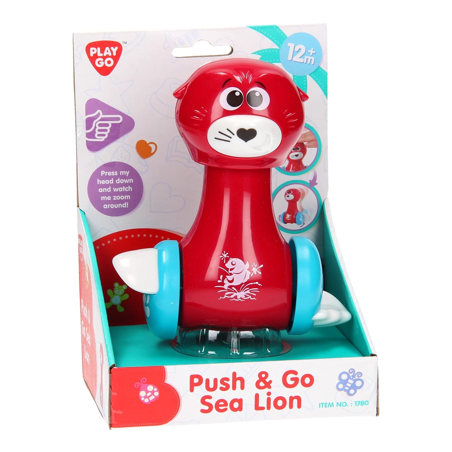 speeltjes – Playgo Push & Go Zeeleeuw (1 TOYS)