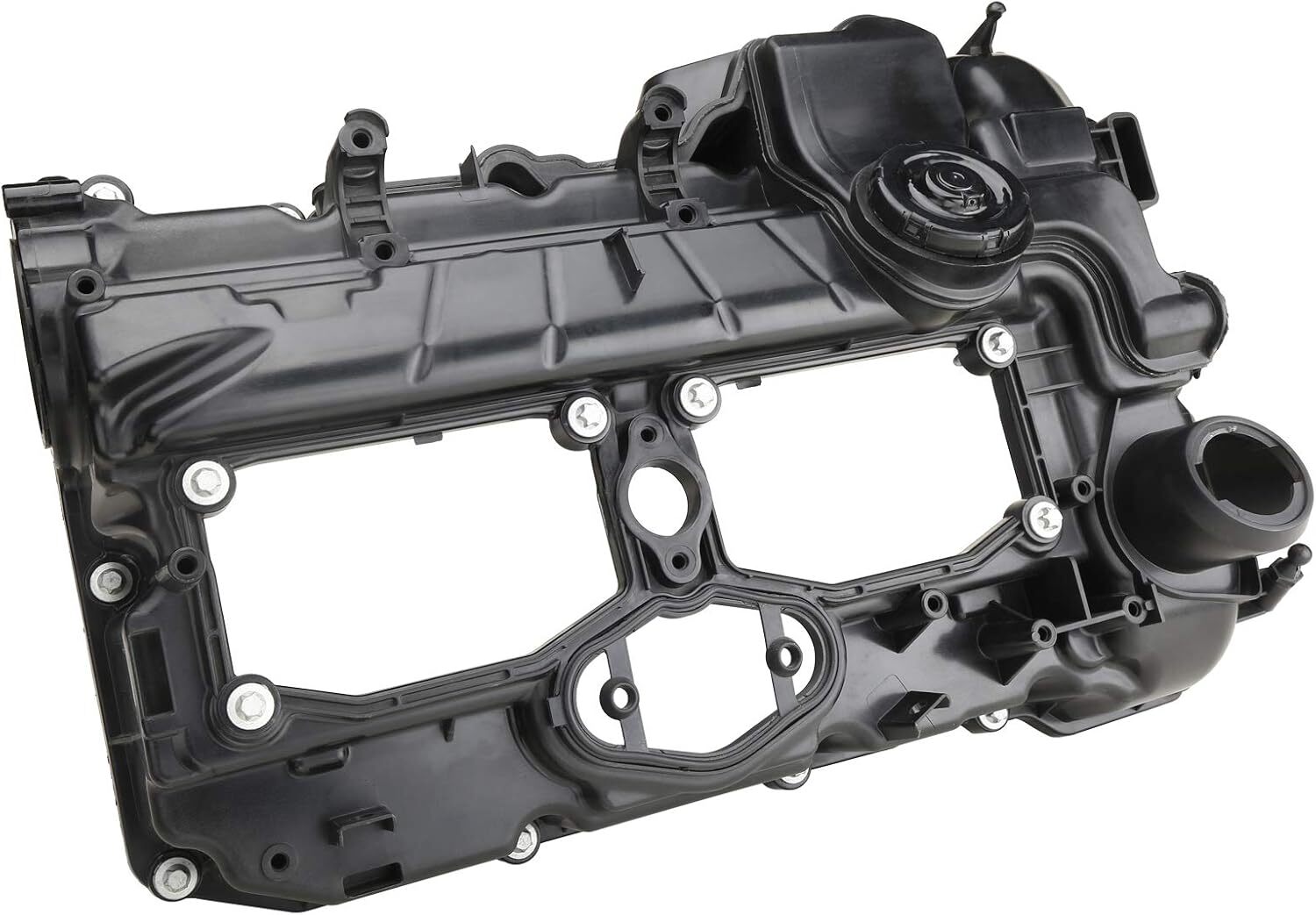 Normal MITZONE N20 Engine Valve Cover with Gasket Bolts Kit, Oil Cap for BMW