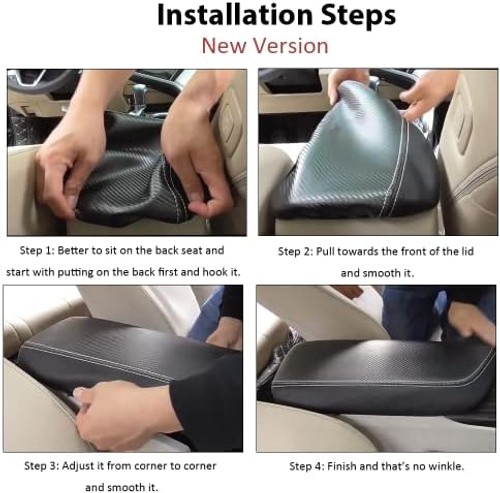 INTGET Car Center Console Armrest Cover for Toyota Camry Accessories 2018-202…