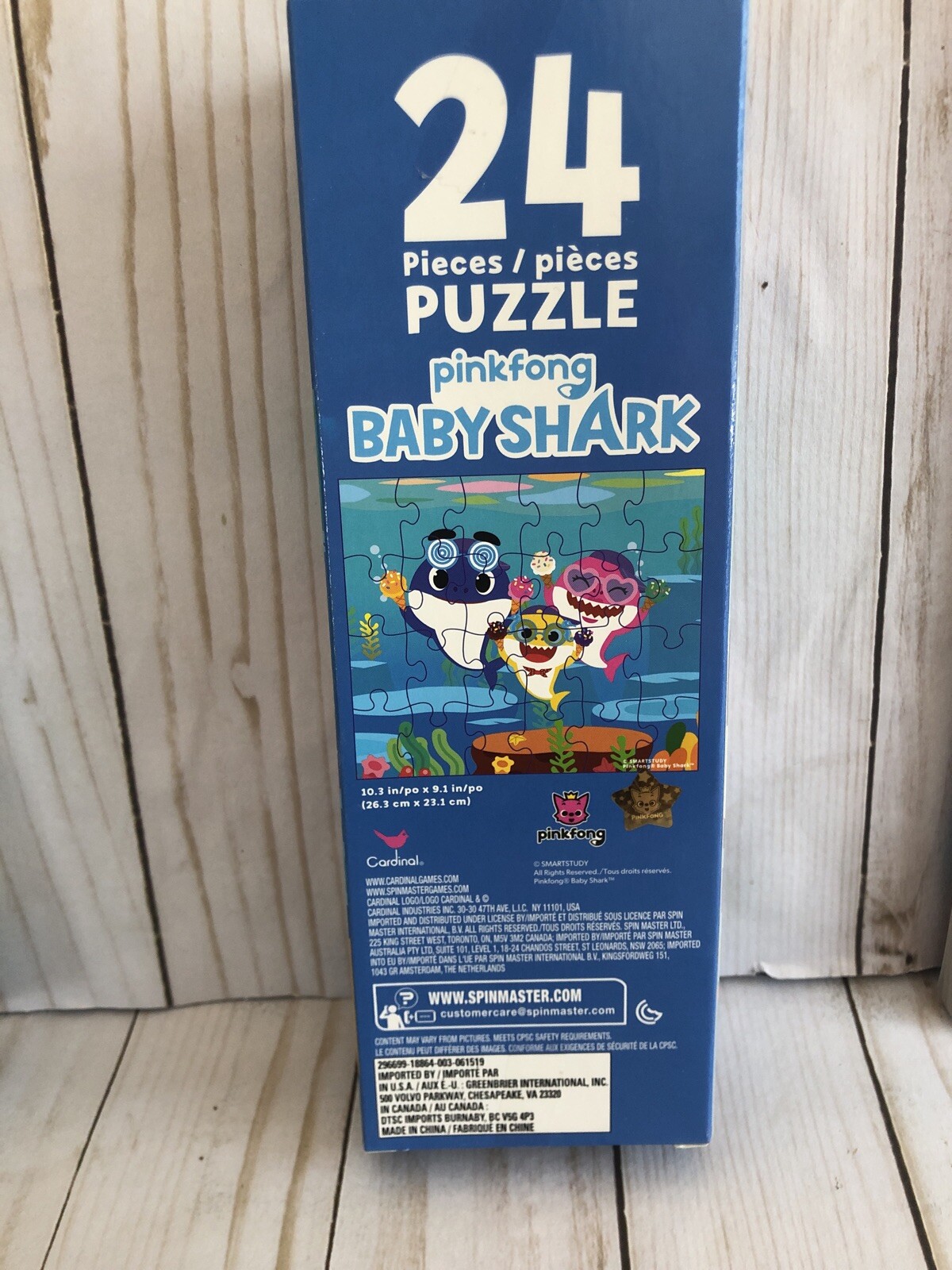 Baby Shark Lets Go Game + Ice Cream Puzzle + Coloring Book + Crayola Crayons New