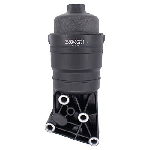 NewYall 3.8L V6 Engine Oil Filter Housing for Hyundai Genesis 2012-2014, Genesis