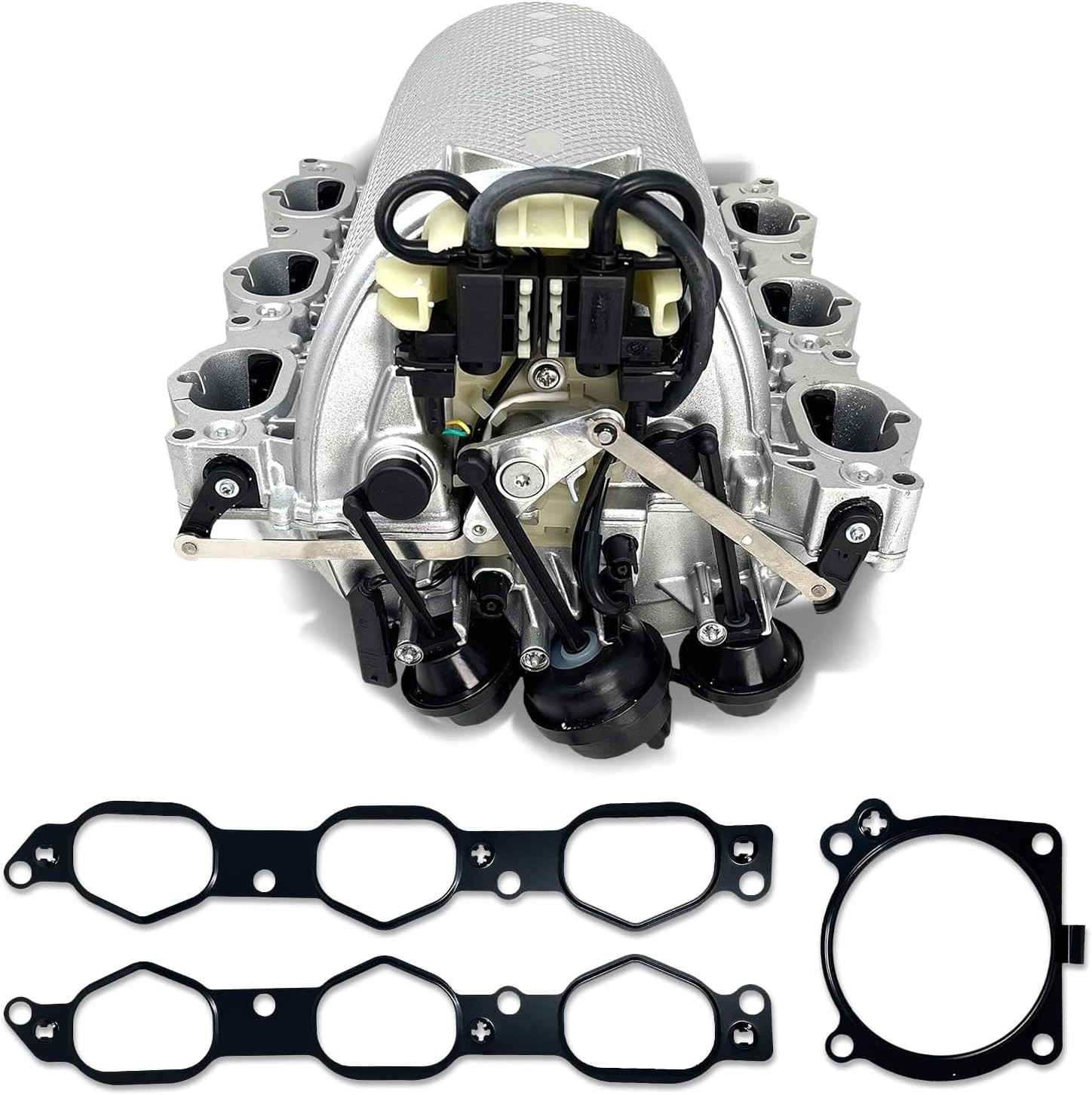 Upgraded Air Intake Manifold Kit Assembly Compatible with Mercedes-Benz C300 C35