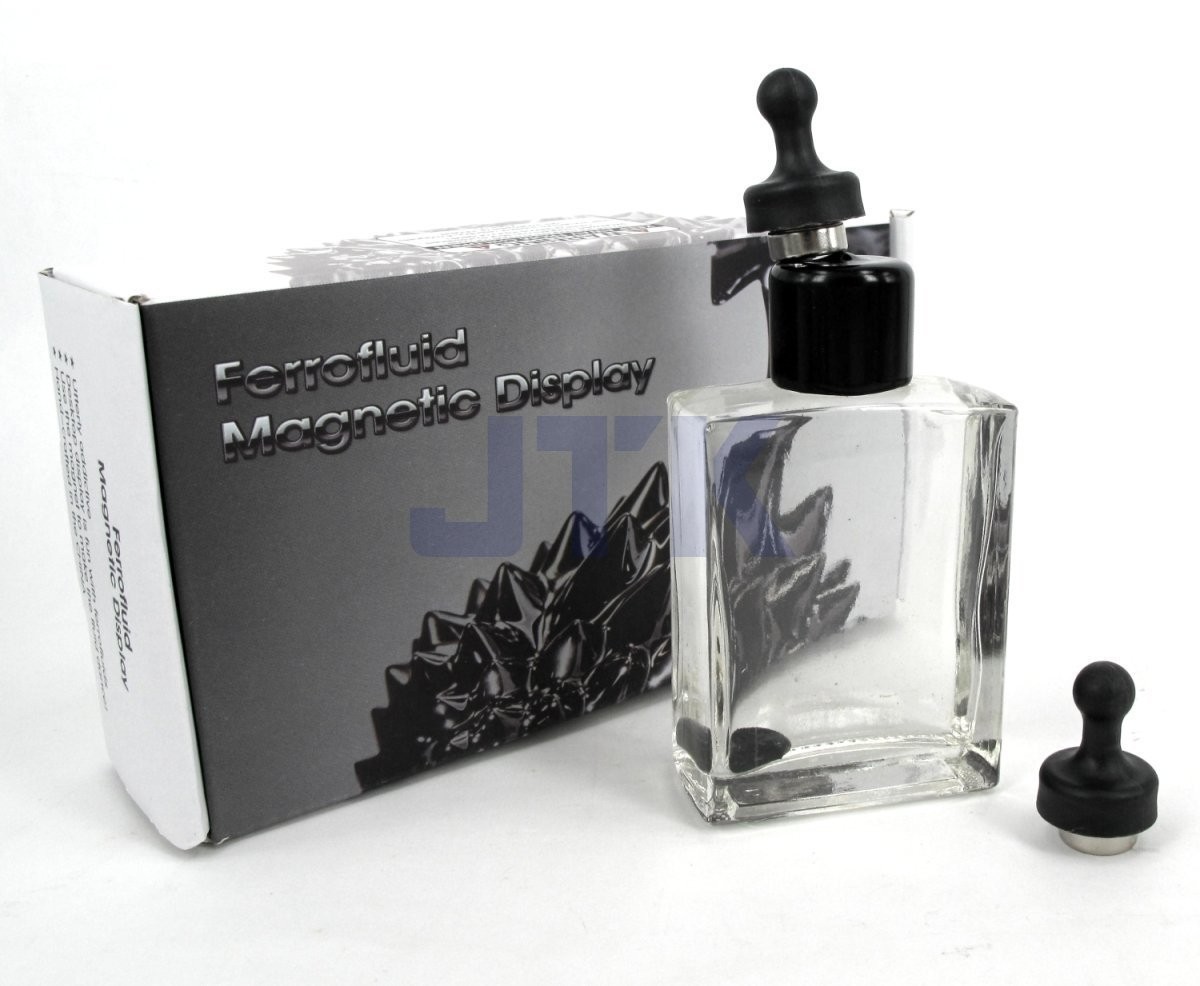 Ferrofluid Magnetic Display Bottle – Science Desk Toy, Magnetism Liquid Kit