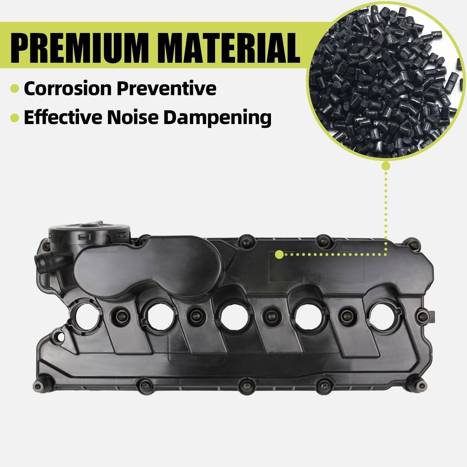 Valve Cover Fit for VW Beetle Golf Jetta Passat Rabbit 2.5L 07K103469F | For …