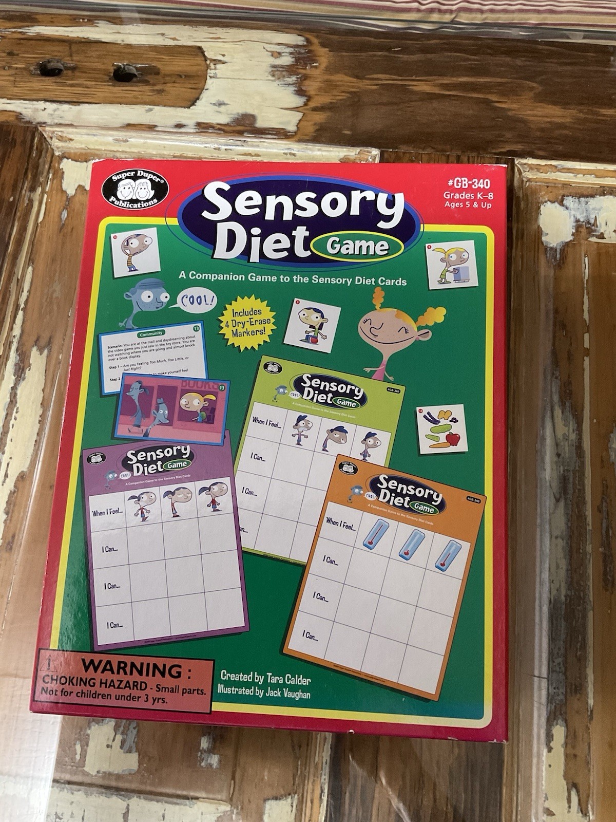 Super Duper Sensory Diet BINGO and BOOK bundle ——FREE SHIPPING