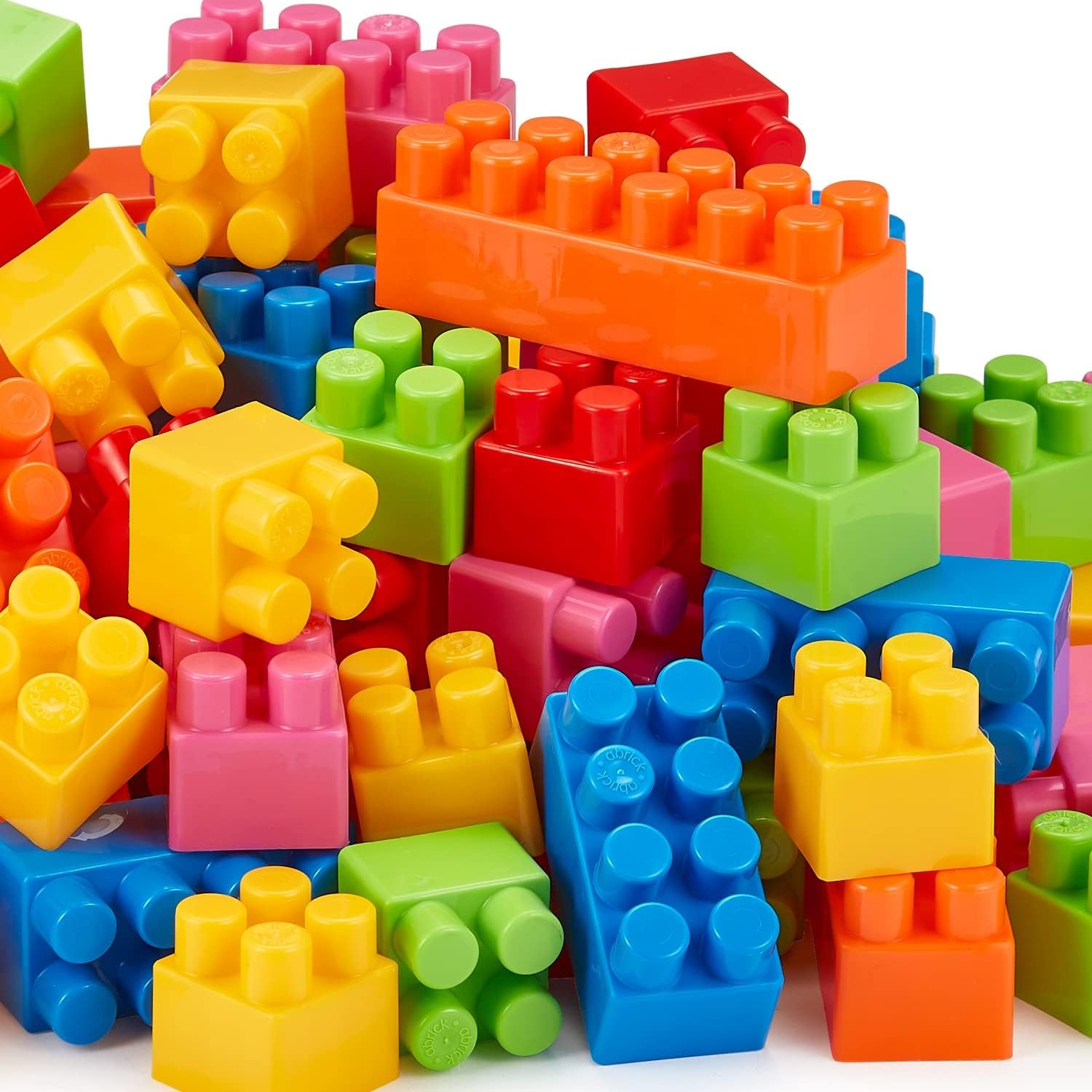 Ecoiffier Jouets 838 – Abrick Stacking Brick Bag – Construction Set for Children