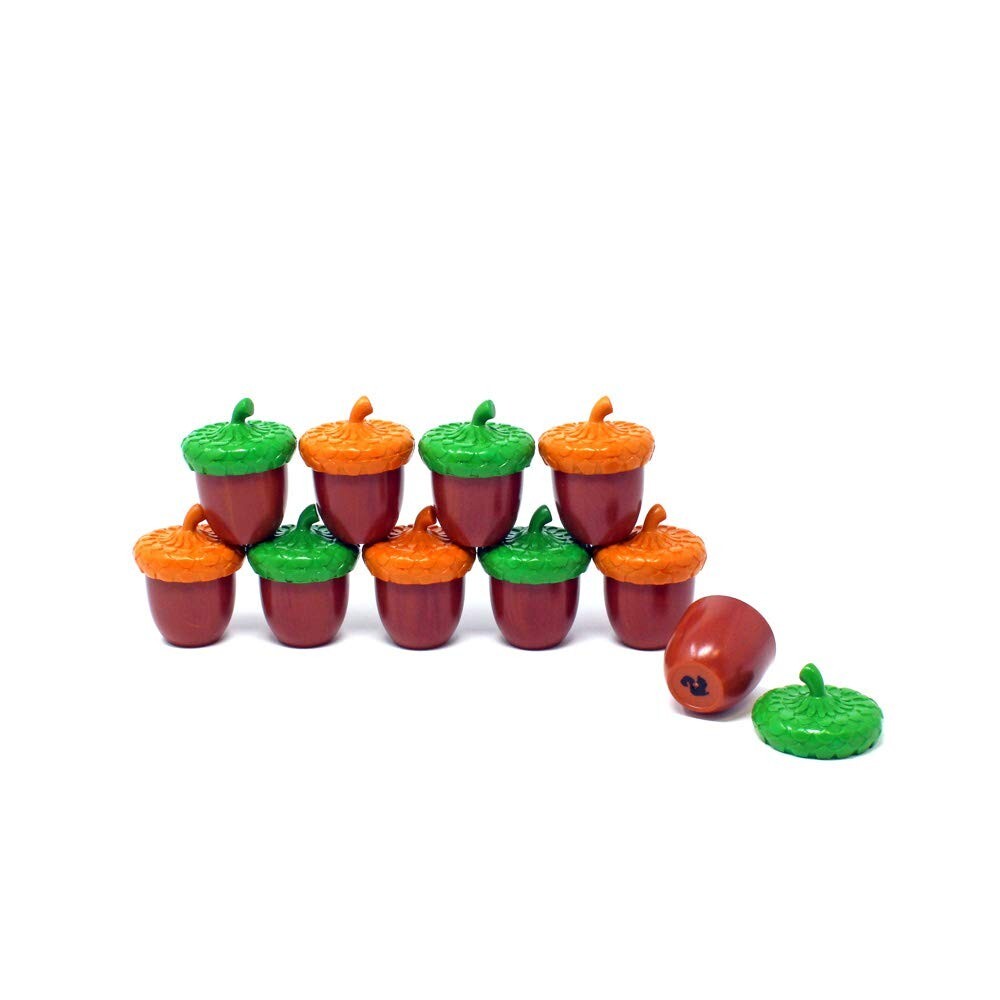 NEW Learning Resources LER3073 Discovery Acorns Counting Set Colors