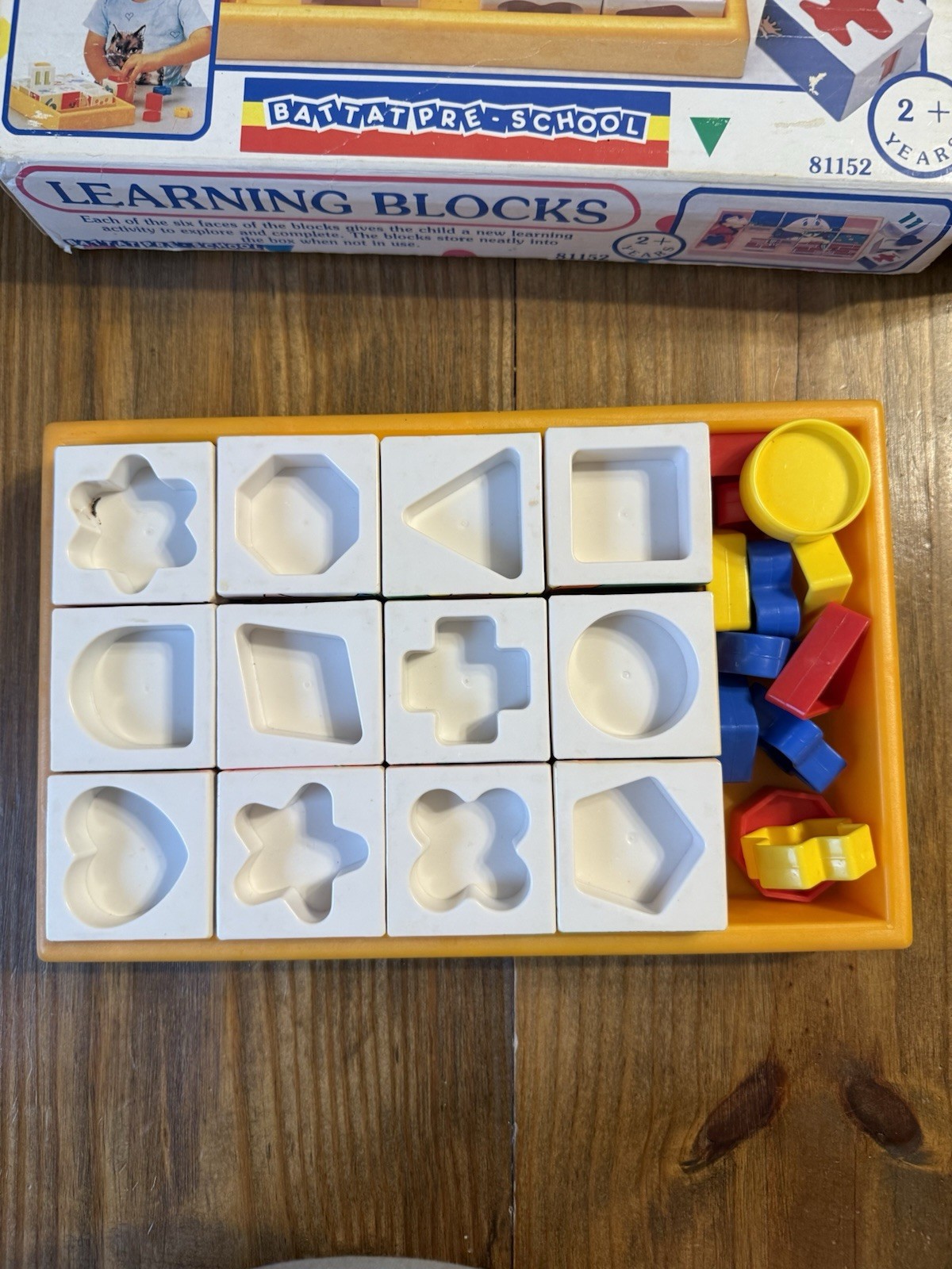 Battat Pre School Learning Blocks 6 Different Activities Puzzles Humpty Dumpty