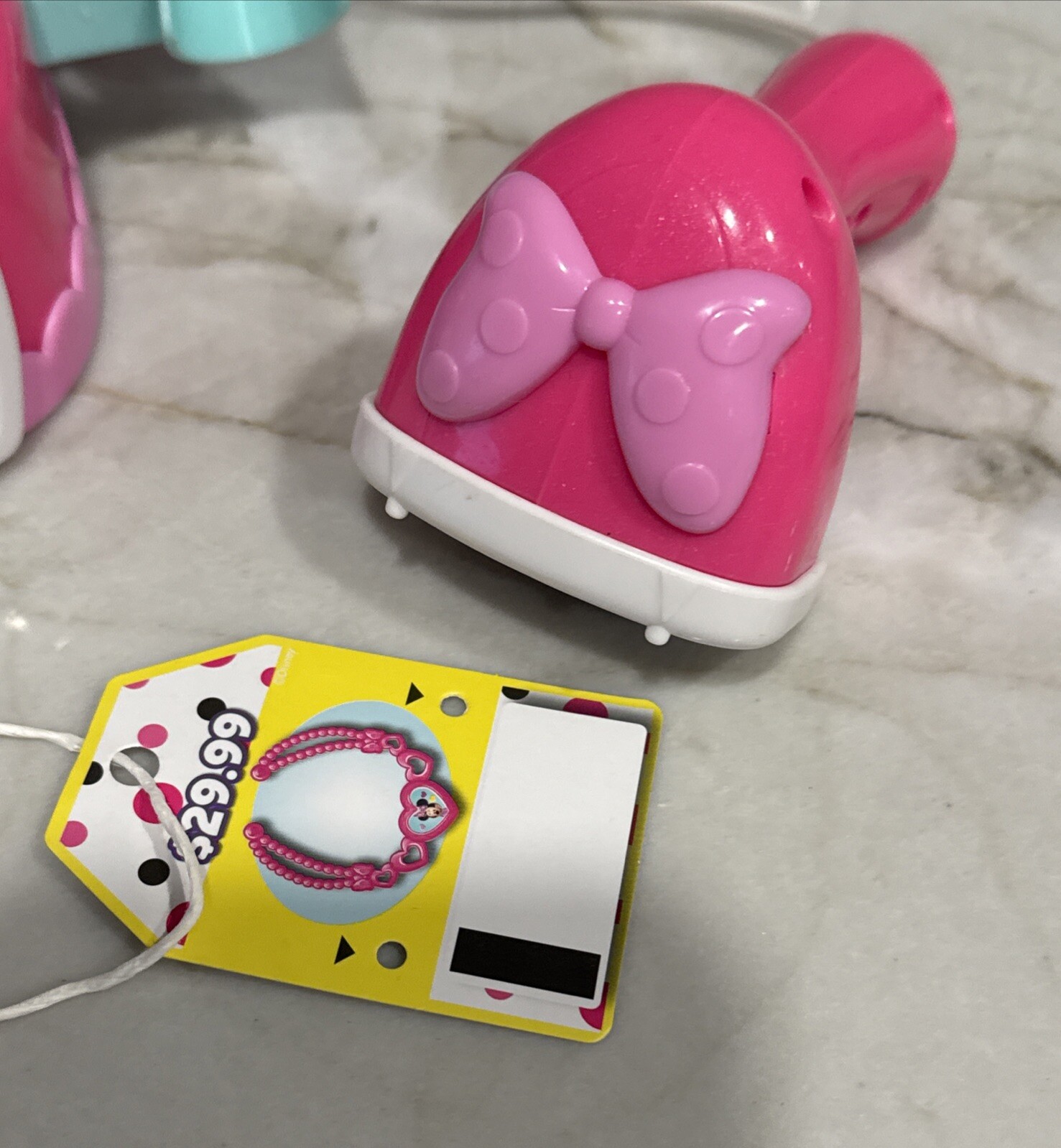 Disney Minnie cash register Microphone Scanner talking interactive