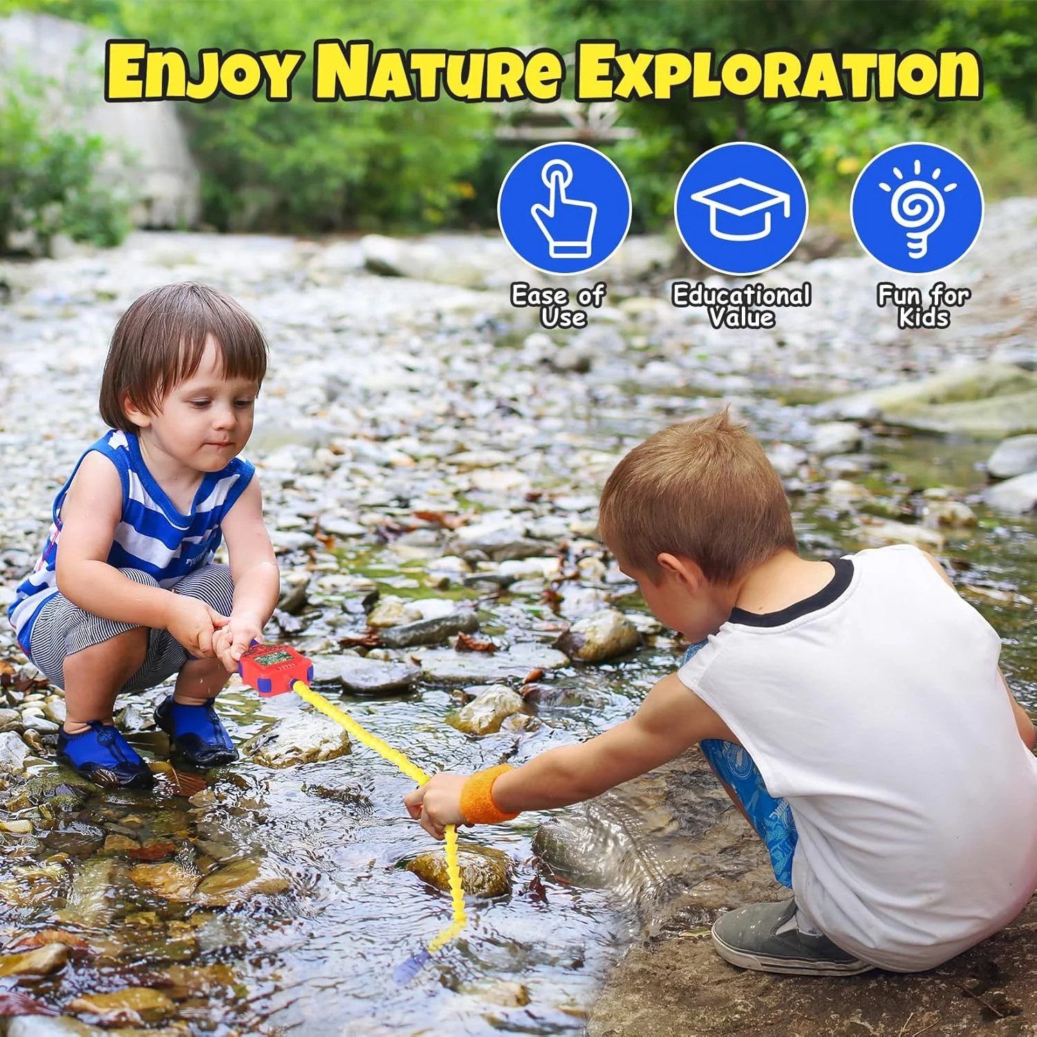 Borescope Snake Camera with Light for Kids, Educational STEM Toys for Boys & Gir