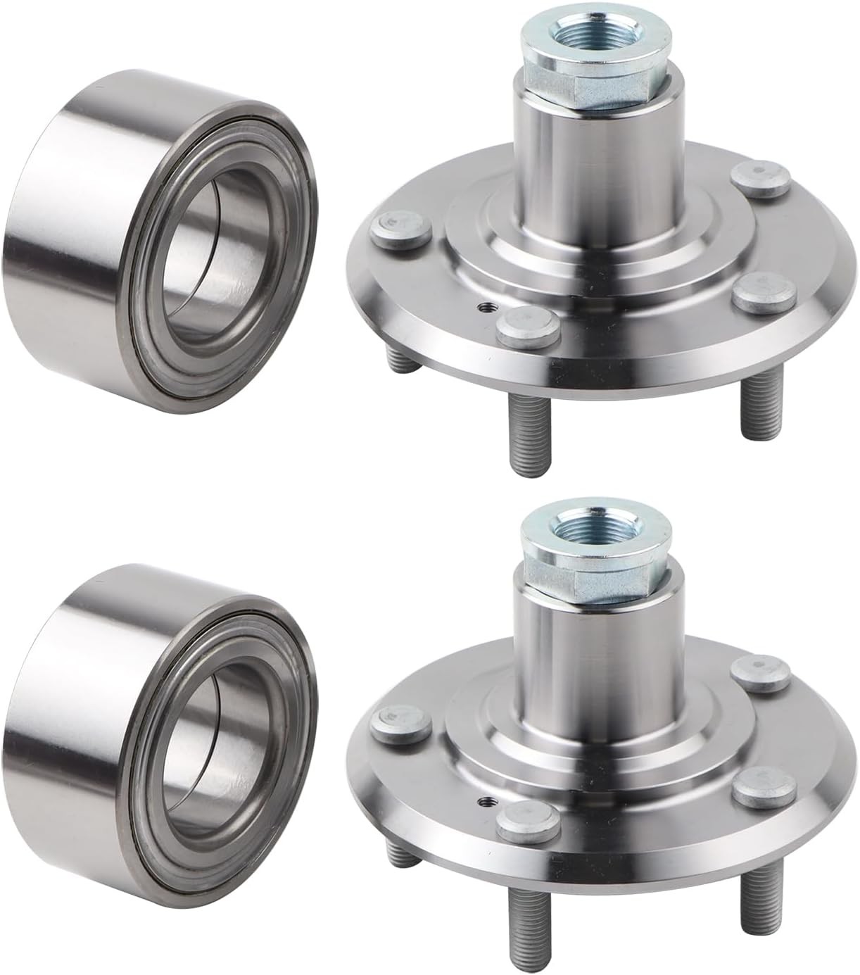 2Pcs Front Wheel Hub Bearing Assembly Compatible with 2001-2002 Acura MDX,
