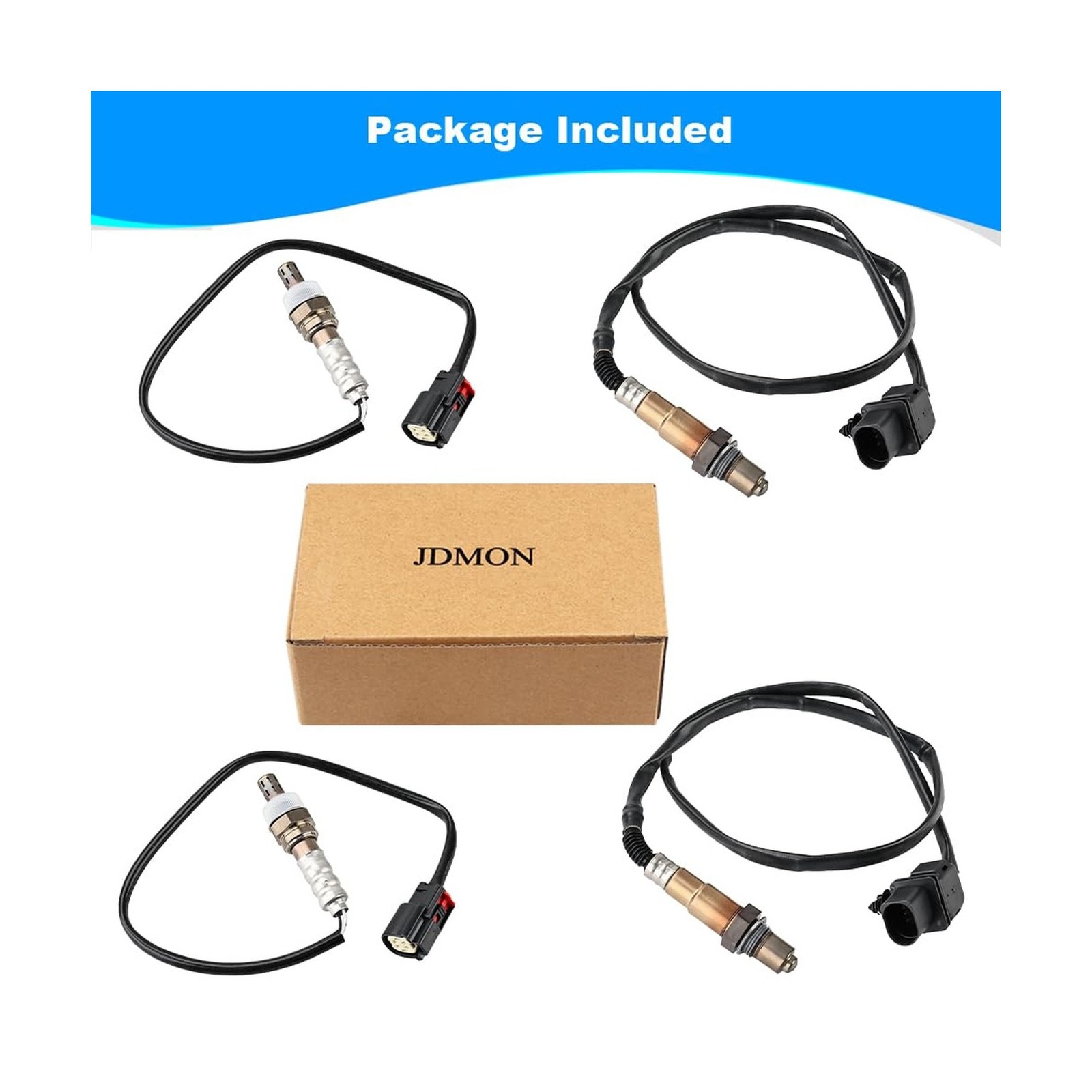 JDMON 4PCS O2 Oxygen Sensor Upstream & Downstream Replacement for F… Fast Ship