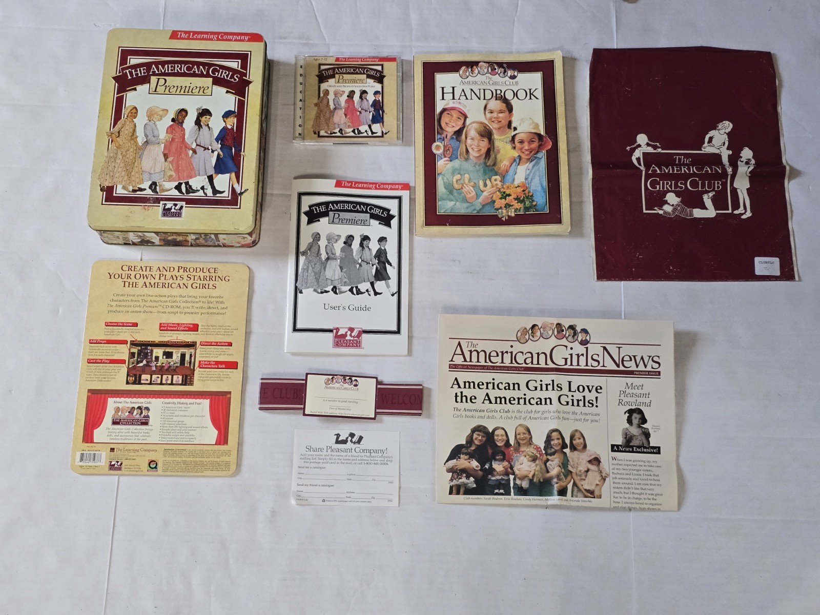 The American Girls Premiere Tin Special Edition Collector’s Set