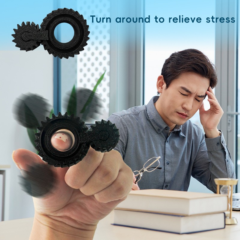 Smooth-spinning Reliable Entertaining Soothing Tactile Robust Fidget Spinner Toy