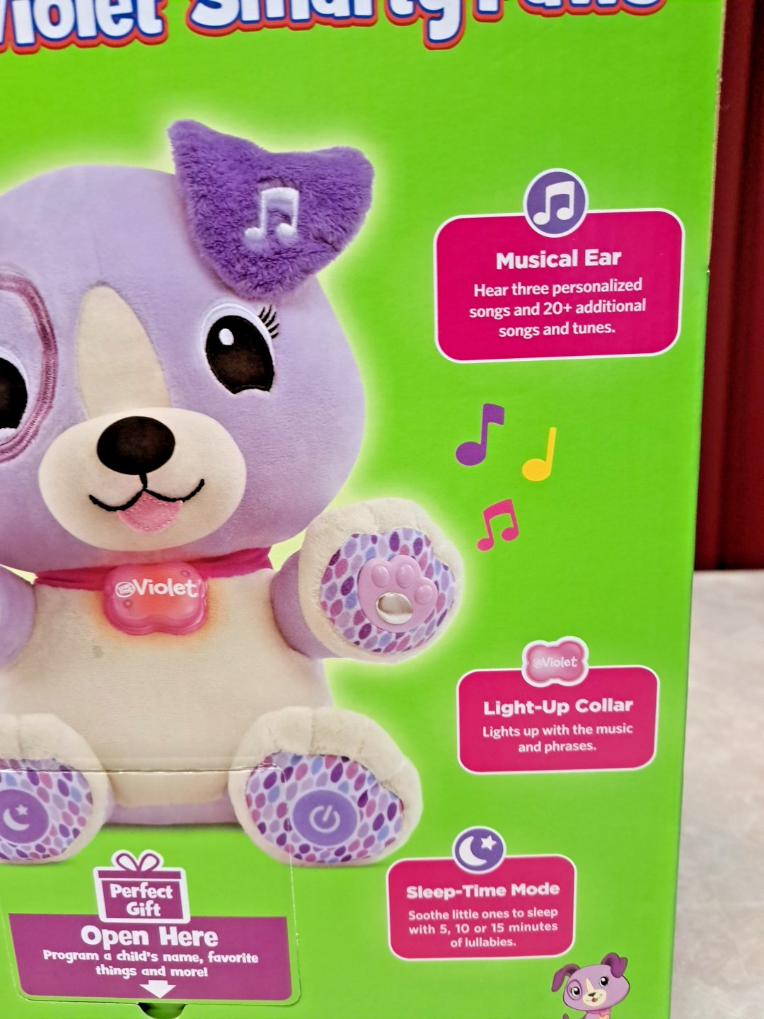 New LeapFrog My Pal Violet Smarty Paws – 40+ Songs & Phrases – Interactive Plush
