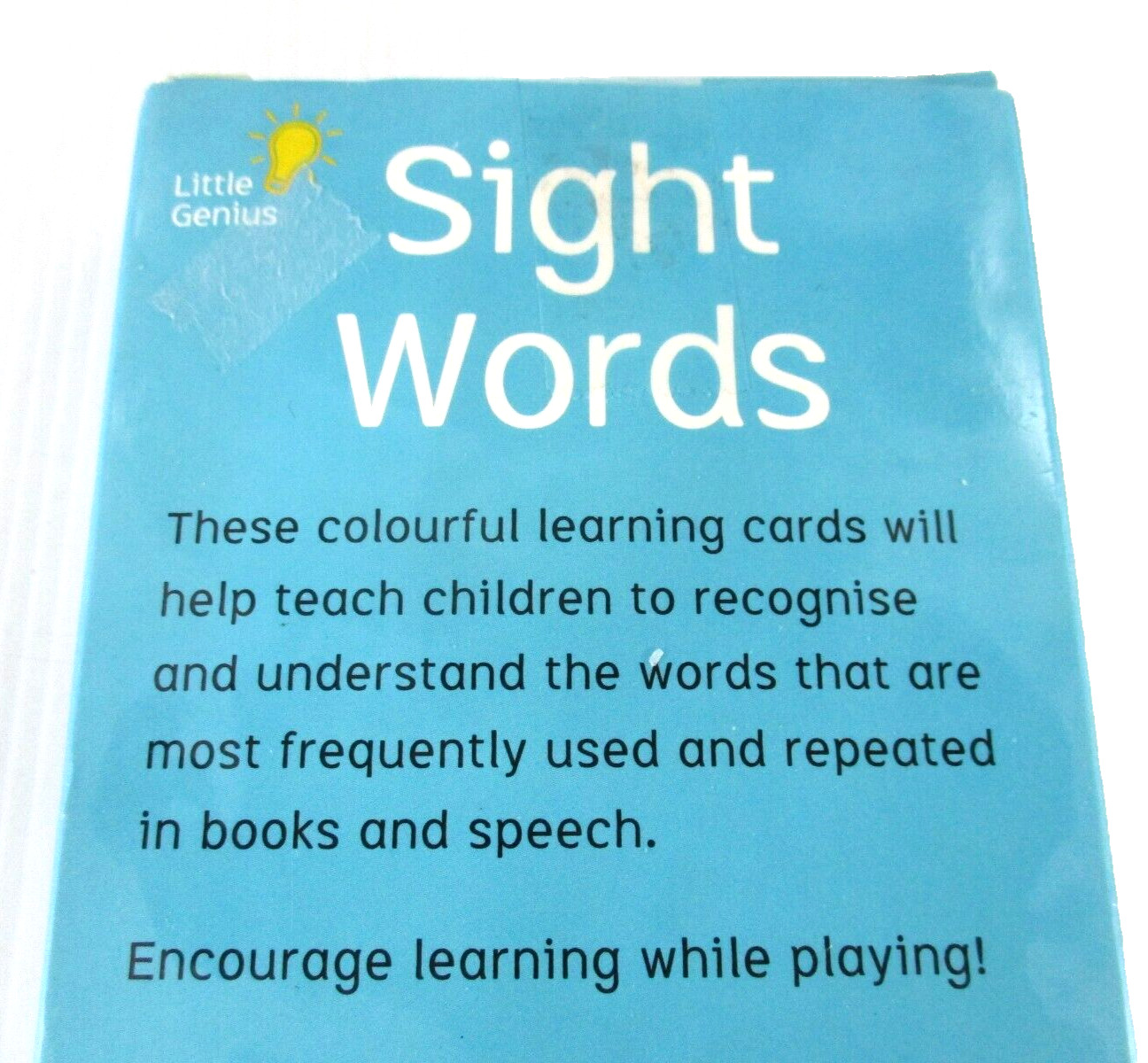 Little Genius Sight Words 52 Cards Complete 2016 Lake Press Very Good Condition