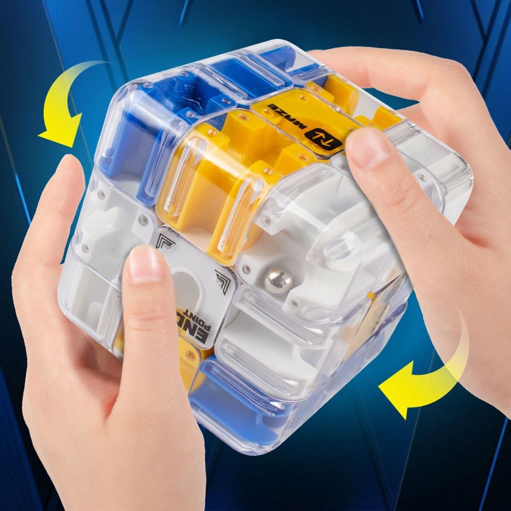 Maze Toy Roller Ball Education Toy Maze Cube For Classroom Party JQ
