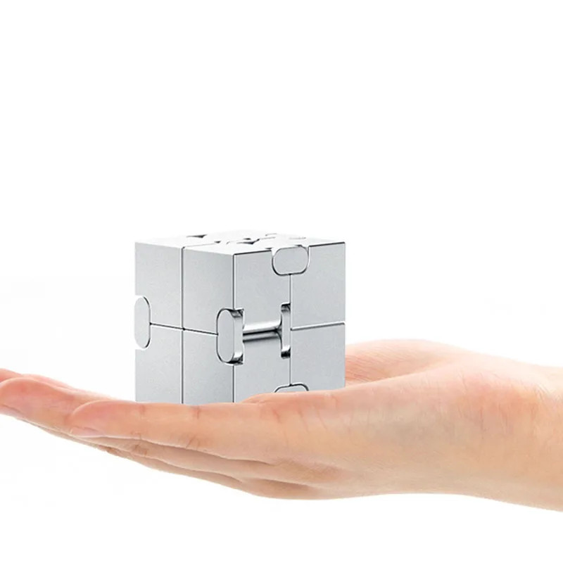 Magic Cube Infinity Stress Relief Toy Portable Decompression Toy for Kids Adults
