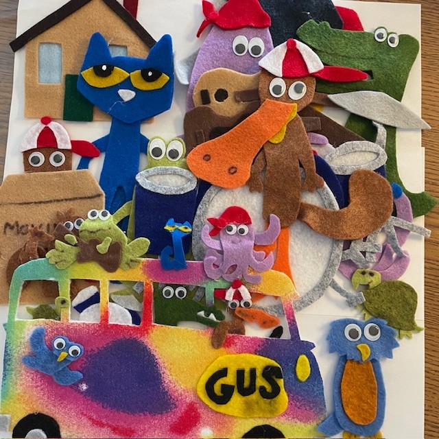 Pete the Cat and the New Guy Felt Board Story Set