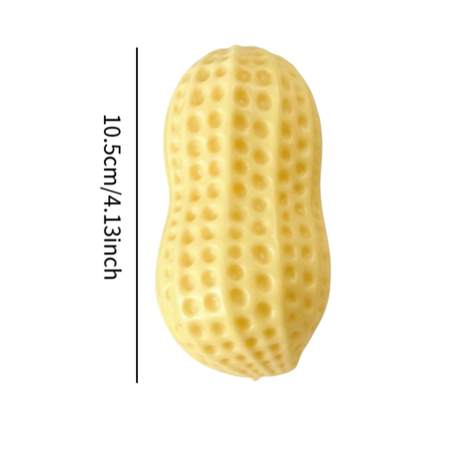 Peanut Pod Toy Dimpled Surface Slow Rebounded Compressible TPR