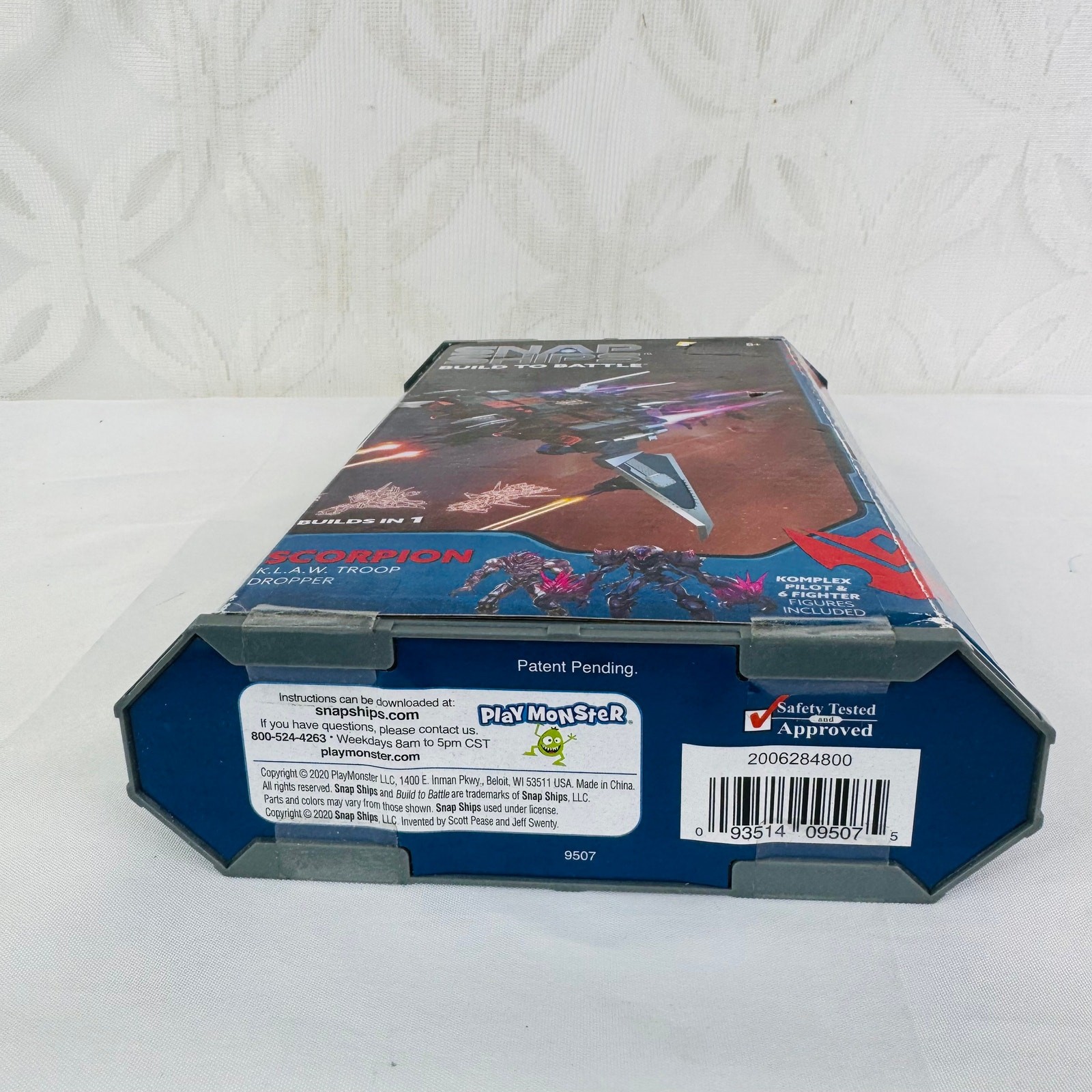 Snap Ships Build to Battle Scorpion K.L.A.W. Troop Dropper 3 Builds in 1 New