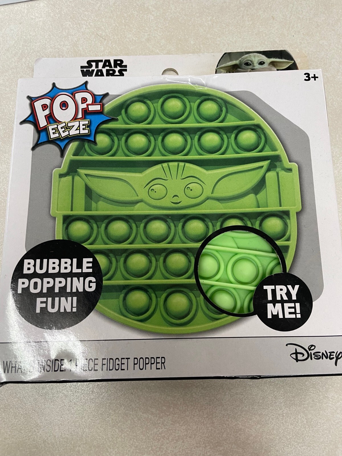 Star Wars The Mandalorian Pop – EEZE Bubble Popping Fun Fidget Popper