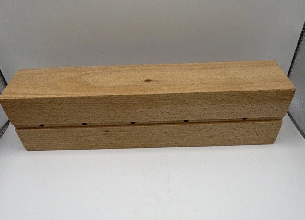 Montessori Knobbed Cylinder Socket Toddler Puzzle Wooden Cylinder Ladder