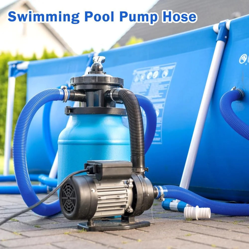 Pool Hoses for Above Ground Pools, 4 Pack 1.25 x 59 Inch Pool Filter Pump Hoses,