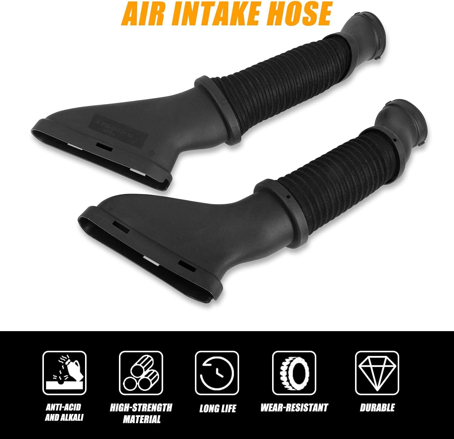 RANSOTO Air Intake Hose Compatible with 2013-2019 Mercedes-Benz GL450 GL550