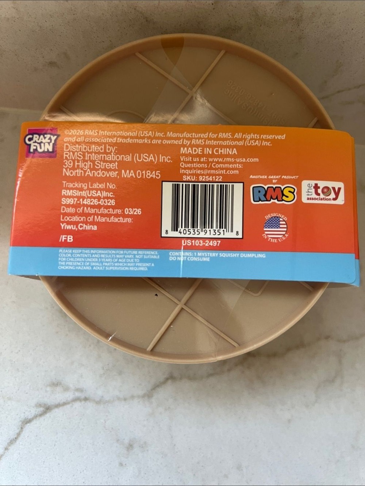 The Original Mystery Dumpling – Sunset Edition (Orange/Purple/Yellow)