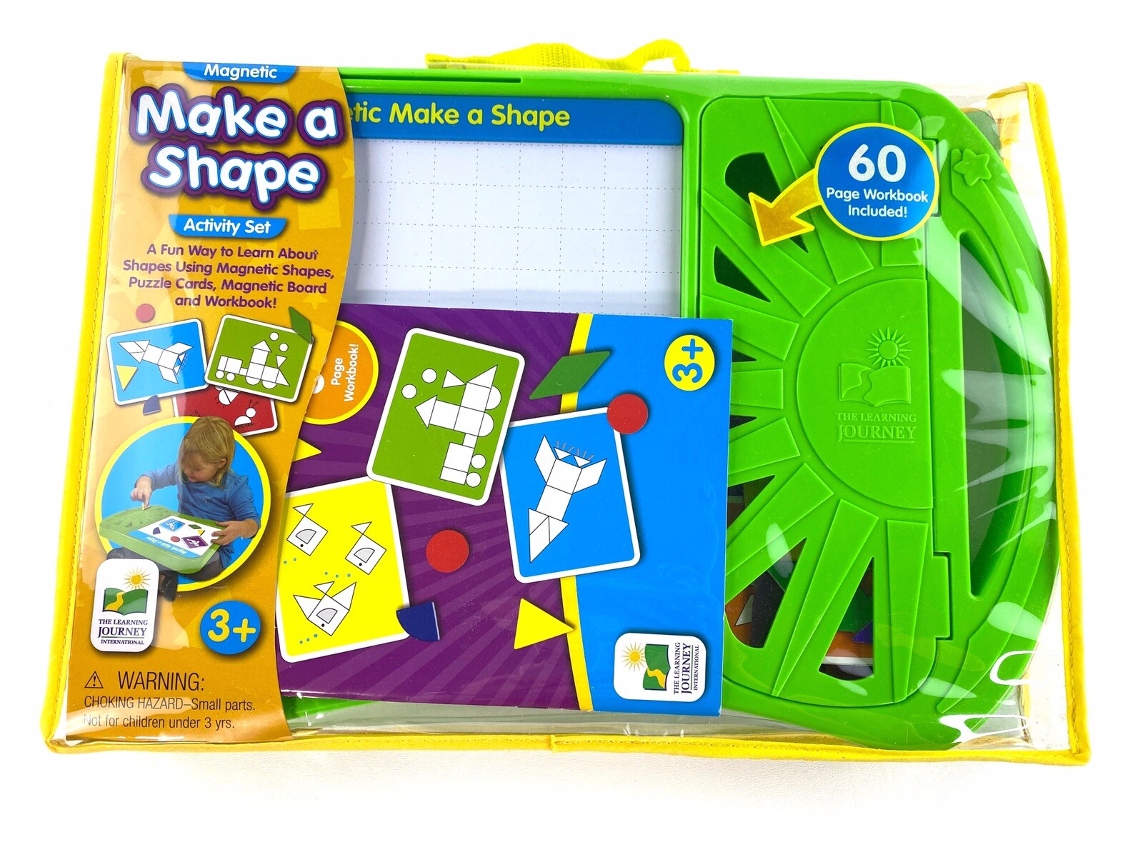 The Learning Journey Magnetic Make a Shape Activity Set Educational Toy